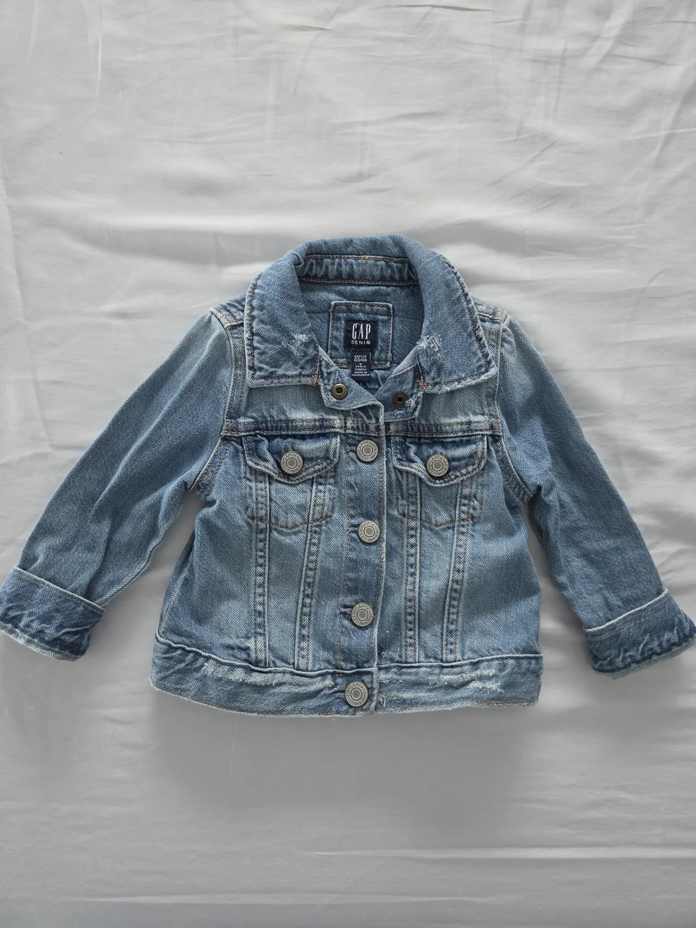 GAP Toddler BABE Blue Denim Jacket